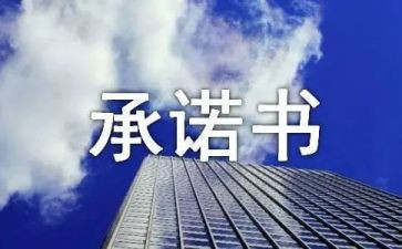 质量安全承诺书范文7篇