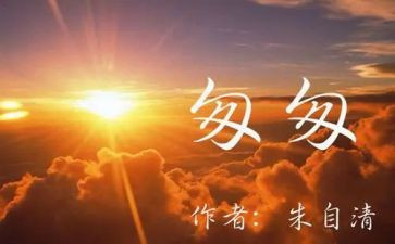 读《匆匆》心得体会8篇