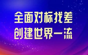工程对标心得优秀8篇