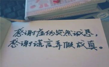 善意的谎言的作文800字7篇