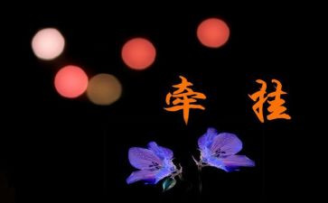 我牵挂的人作文600字5篇