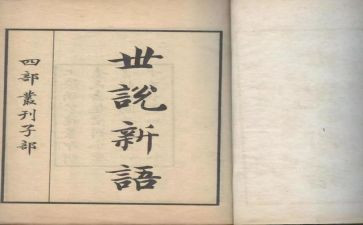 读世说新语的心得体会5篇