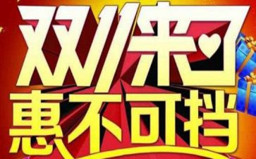 双11工作总结范文5篇