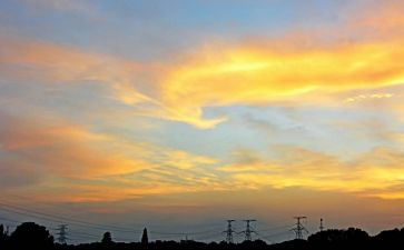 描写晚霞的作文模板5篇